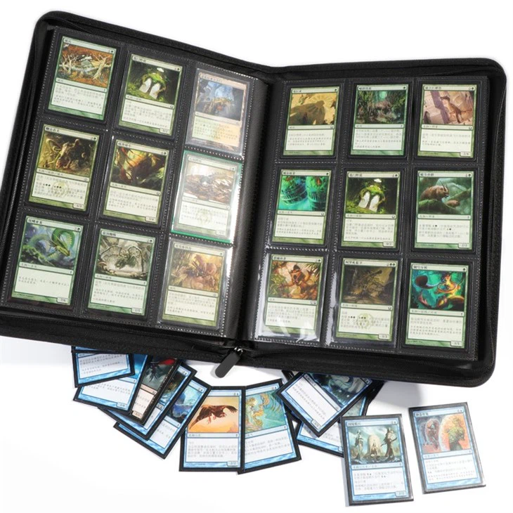 360 Pocket PU Card Binder Collection