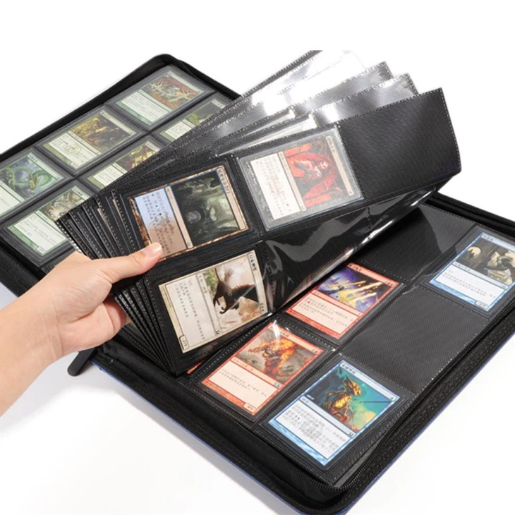 360 Pocket PU Card Binder Collection