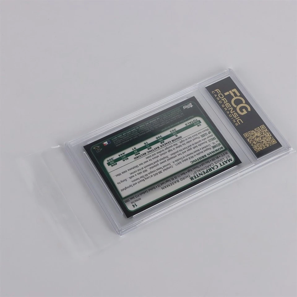 Graded Card Slab Resealable Sleeves